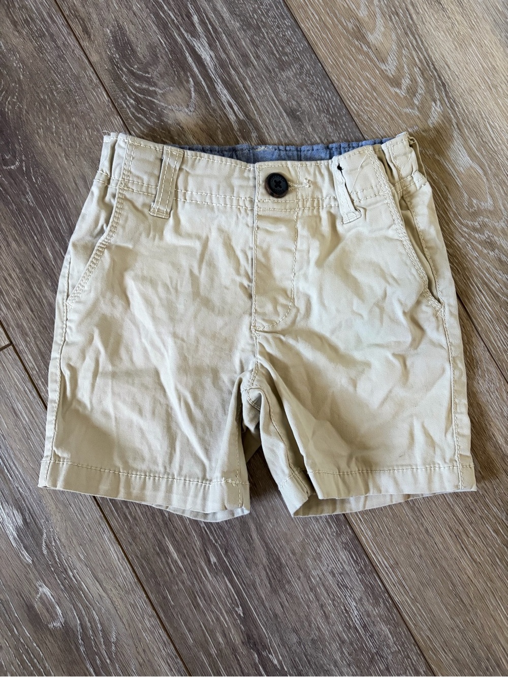 OshKosh B'gosh Khaki Flat Front Shorts